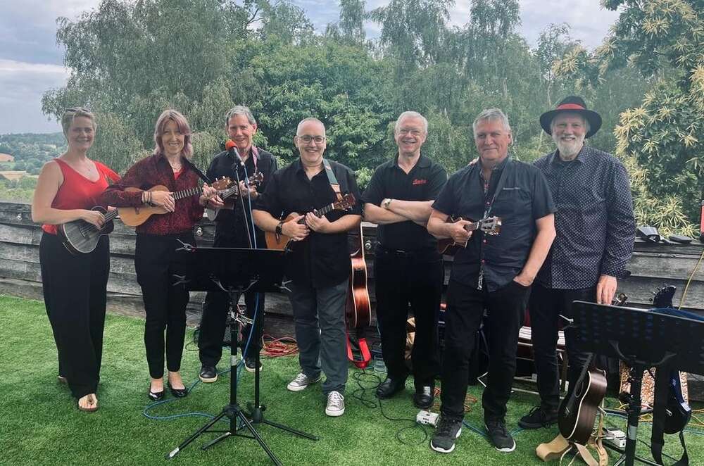 Music on the Vine Bandstand - SEVENUKES